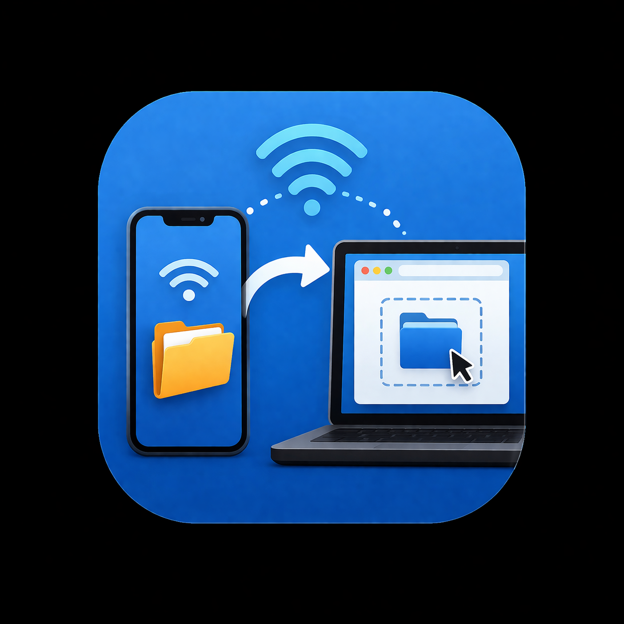 Android File Server App Icon